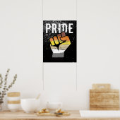 Poster Fierté de l'ours poing (Cuisine)
