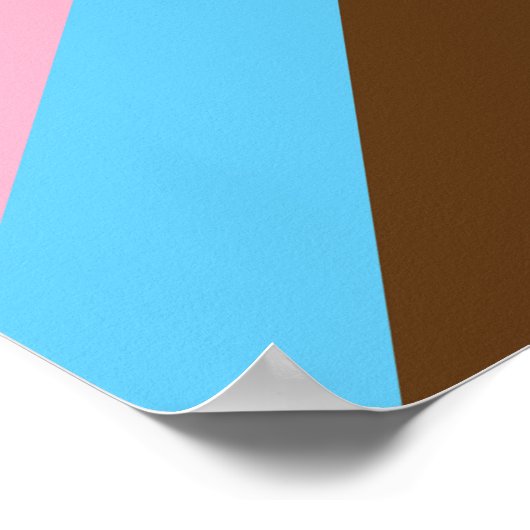 Poster Fierté de progrès LGBTQ+ (Coin)