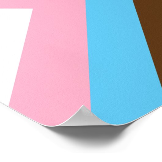 Poster Fierté de progrès LGBTQ+ (Coin)