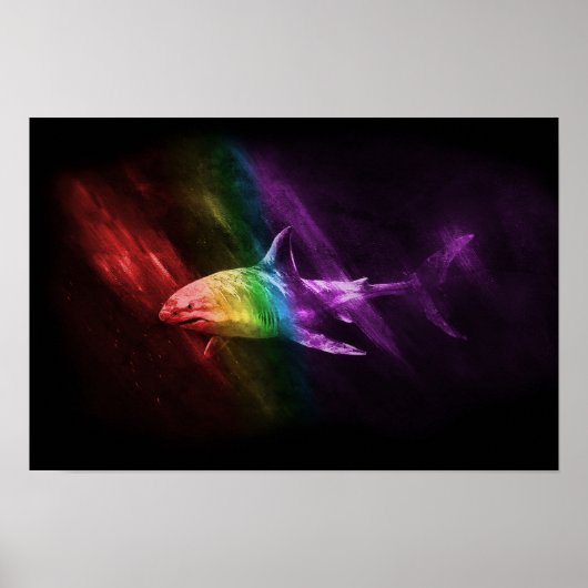Poster Fierté de requin (Devant)