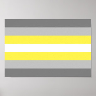 Poster Fierté demigenre