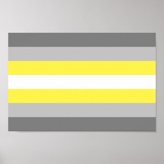 Poster Fierté demigenre (Devant)