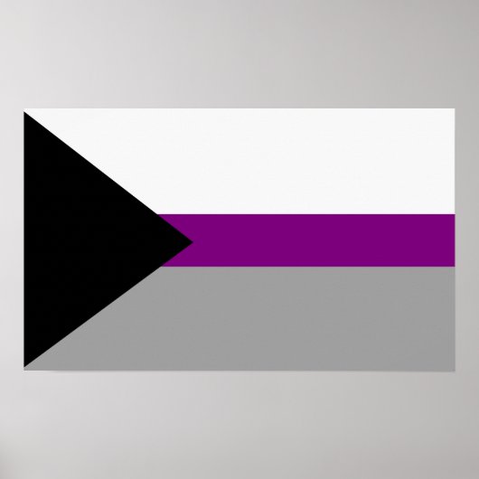 Poster Fierté demisexuelle (Devant)
