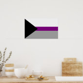 Poster Fierté demisexuelle (Cuisine)