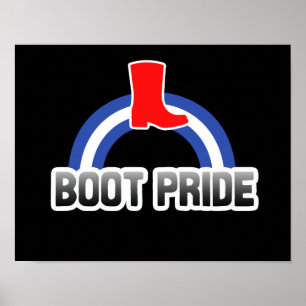Poster Fierté des bottes