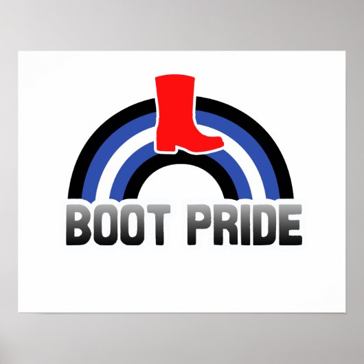 Poster Fierté des bottes (Devant)