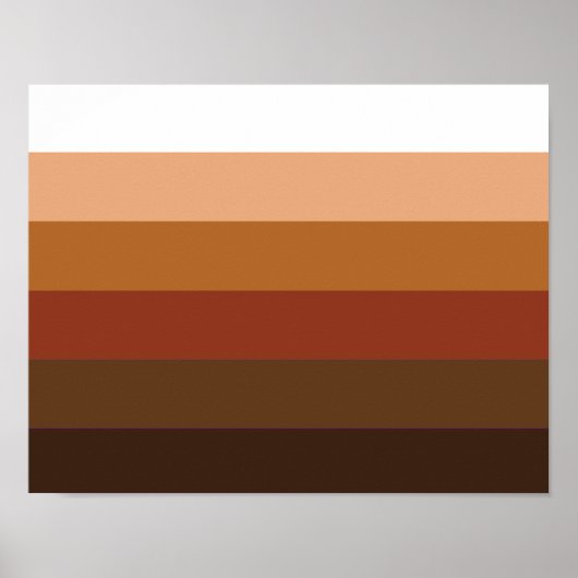 Poster Fierté des gens de couleur (Devant)