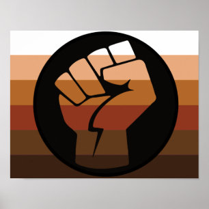 Poster Fierté des gens de couleur (POC)