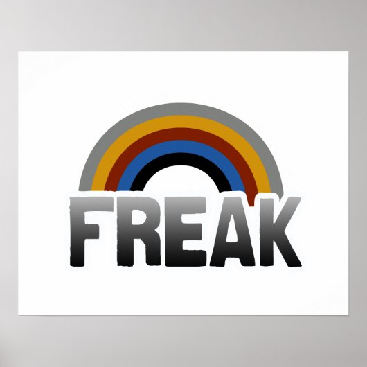 Poster Fierté des marginals (Devant)