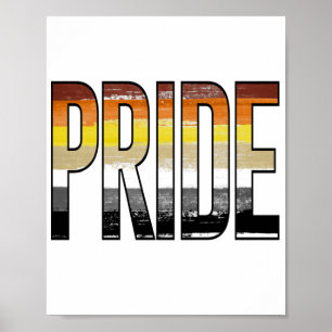 Poster Fierté des Ours Mot