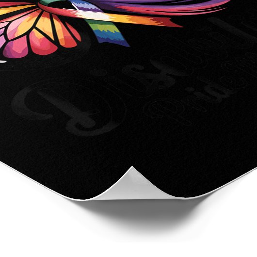 Poster Fierté d'invalidité Mois Fierté d'invalidité Indic (Coin)