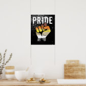 Poster Fierté d'ours Poing de patte (Cuisine)