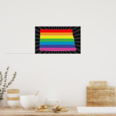 Poster fierté du dakota du nord. (Cuisine)