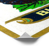 Poster Fierté du Michigan Blackberry LabelHart, MI (Coin)