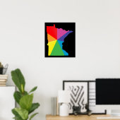 Poster fierté du minnesota. (Bureau à domicile)