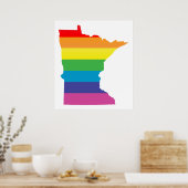 Poster fierté du minnesota. (Cuisine)