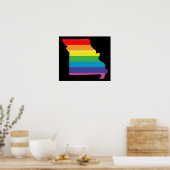 Poster fierté du missouri. (Cuisine)