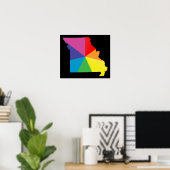 Poster fierté du missouri. (Bureau à domicile)