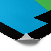 Poster fierté du nouveau-mexique. (Coin)