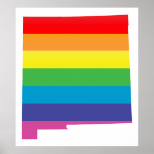 Poster fierté du nouveau-mexique.