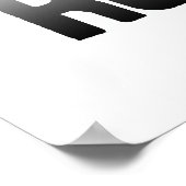 Poster Fierté en latex (Coin)