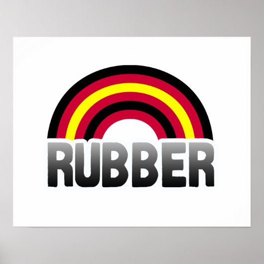 Poster Fierté en latex (Devant)