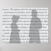 Poster Fierté et préjugés (Devant)