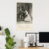 Poster Fierté et préjugés Jane Austen (Bureau à domicile)