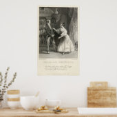 Poster Fierté et préjugés Jane Austen (Cuisine)