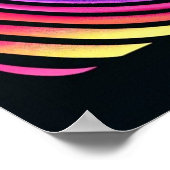 Poster Fierté - Fête LGBTQ+ Vibrante (Coin)