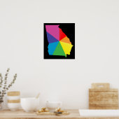 Poster fierté géorgienne. (Cuisine)