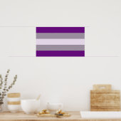 Poster Fierté grise sexuelle (Cuisine)