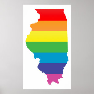 Poster fierté illinoise.