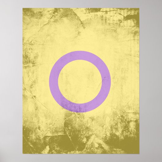 POSTER FIERTE INTERSEXE (Devant)