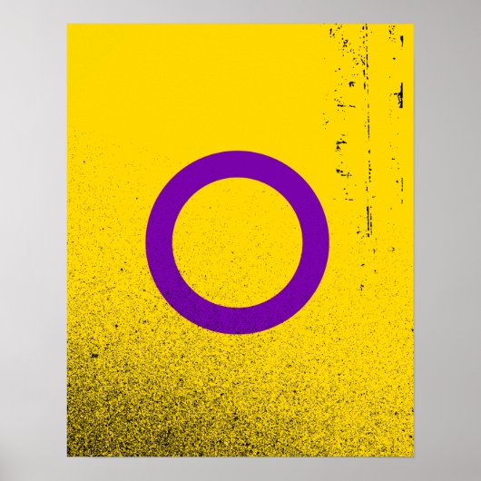 POSTER FIERTE INTERSEXUÉE (Devant)