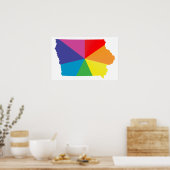 Poster fierté iowa. (Cuisine)