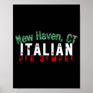 Poster Fierté italo-américaine New Haven Ct Patrimoine It