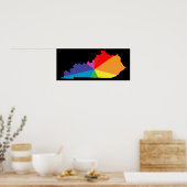 Poster fierté kentucky. (Cuisine)