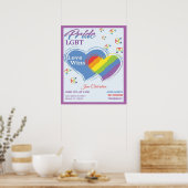 Poster Fierté LGBT (Cuisine)