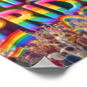 Poster Fierté LGBTQ+ (Coin)