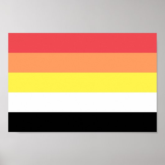 Poster Fierté Lithsexuelle (Devant)