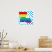 Poster fierté louisiana. (Cuisine)