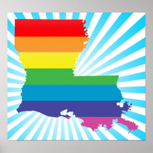 Poster fierté louisiana.