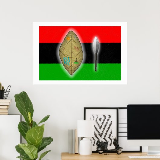 Poster Fierté nationale (Bureau à domicile)