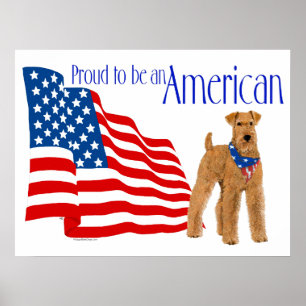Poster Fierté patriotique en Amérique