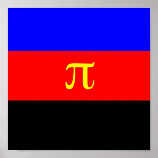 Poster Fierté polyamorale (Devant)