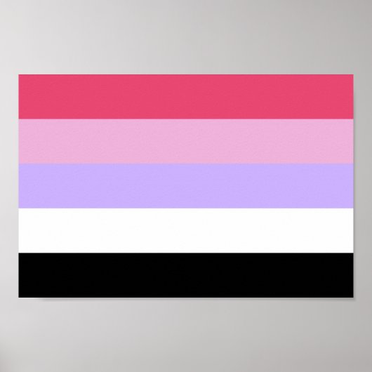 Poster Fierté Réciprosexuelle (Devant)
