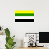 Poster Fierté skoliosexuelle (Bureau à domicile)