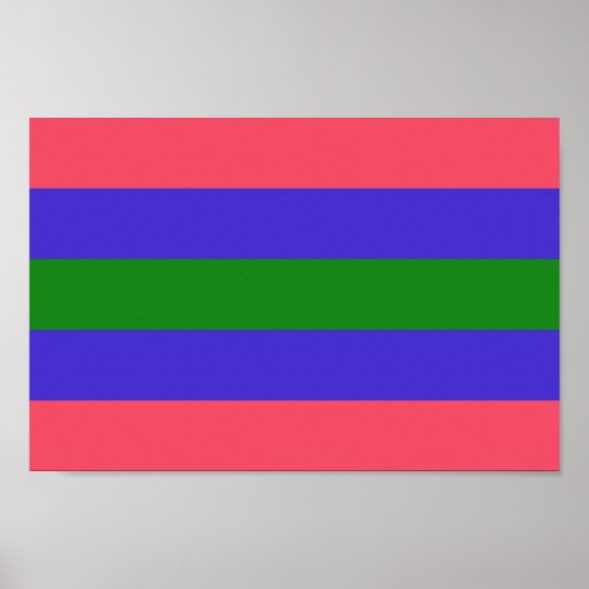 Poster Fierté trigender (Devant)