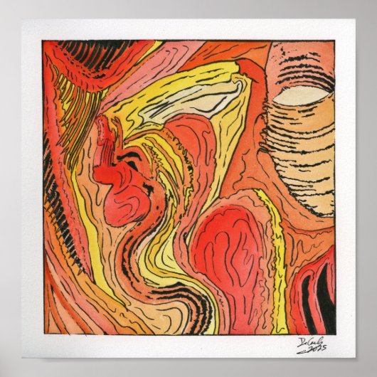 Poster Fiery (Devant)